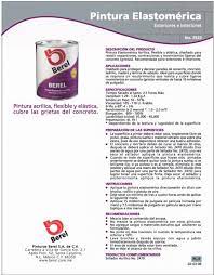 Pintura Elastomerica Acrilica Galon Berel