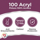 100-Acryl Berel Blanco Galon Berel