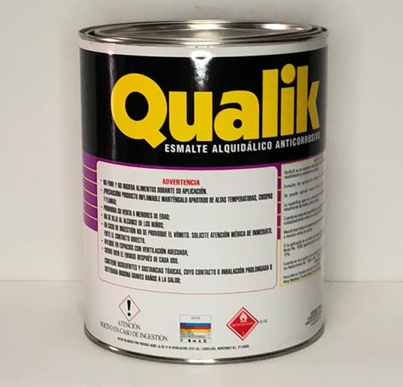 Esmalte Qualik Rojo Oxido Galon Berel