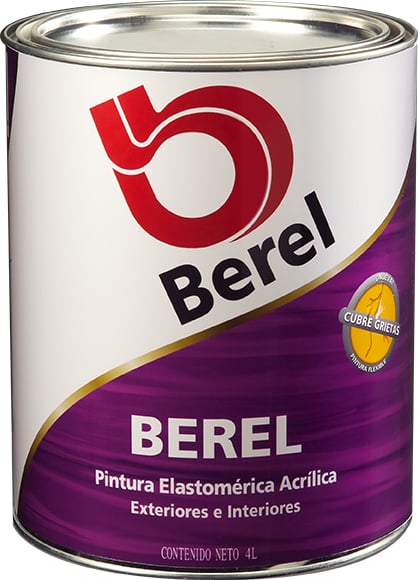 Pintura Elastomerica Acrilica Galon Berel