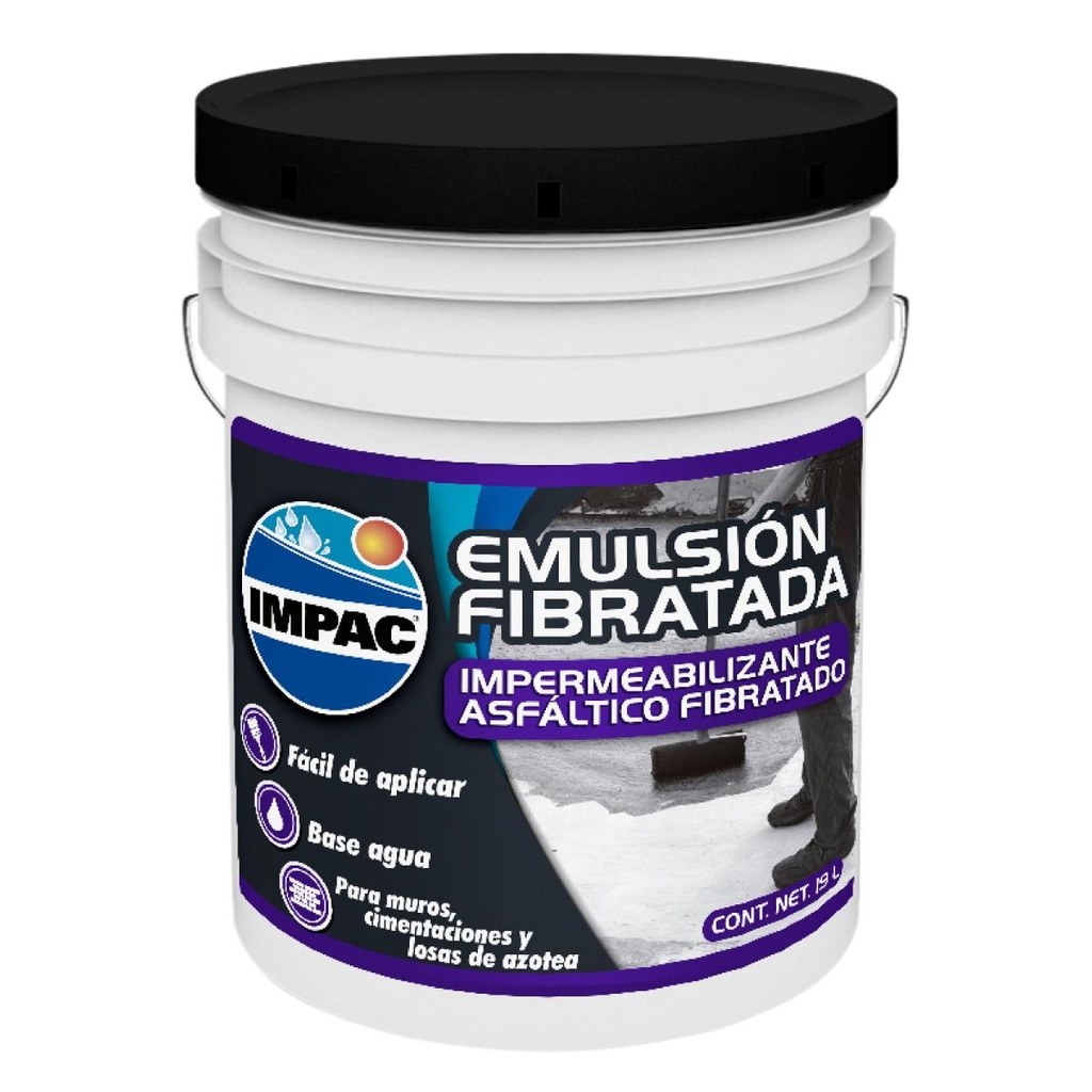  EMULSION FIBRATADA CUB 19L IMPAC