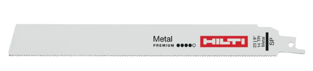 Hoja Sierra Sable SP 15 14 Metal 5 pza Hilti