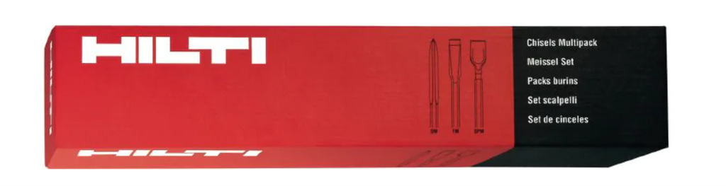 Cincel TE-SX SM/FM 36 (4) Juego 1 pza Hilti
