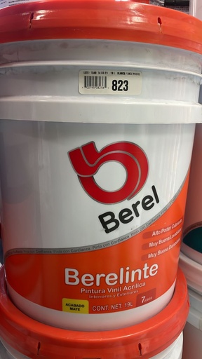 [000823-6] Berelinte Blanco Cubeta Berel