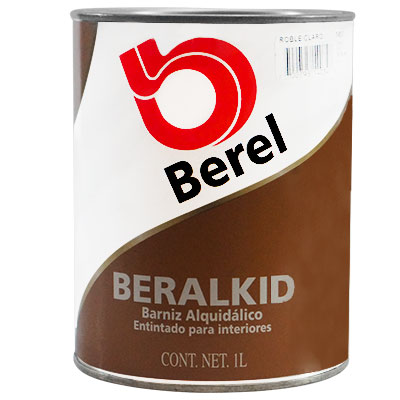 [001400-4] Barniz Beralkid Transparente Litro Berel