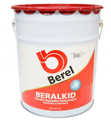 [001400-6] Barniz Beralkid Transparente Cubeta Berel
