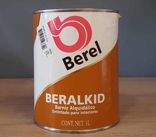 [001433-4] Barniz Beralkid Roble Medio Litro Berel