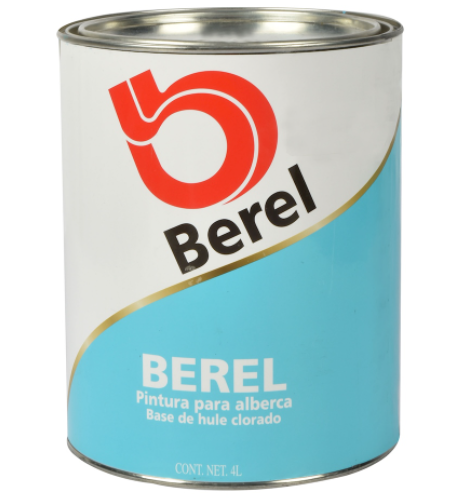 [001513-5] Pintura Para Alberca Celeste Galon Berel