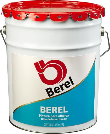 [001513-6] Pintura Para Alberca Celeste Cubeta Berel