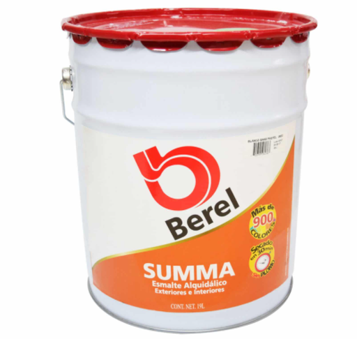 [001670-6] Barniz Summa Mate Transparente Cubeta Berel