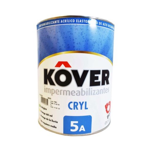 [002623-5] Kover Cryl Blanco Galon Berel