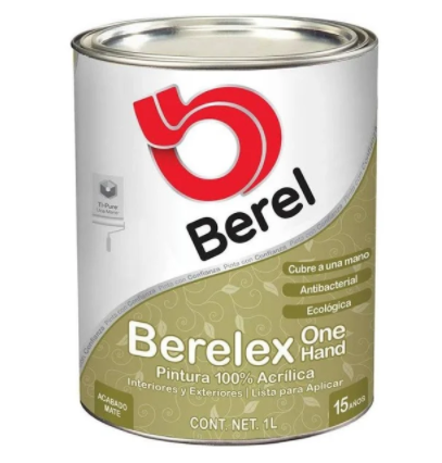 [003201-4] Berelex One Hand Base Pastel Litro Berel