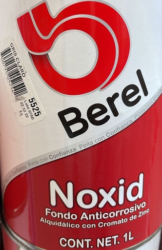 [005525-4] Fondo Noxid Gris Claro Litro Berel